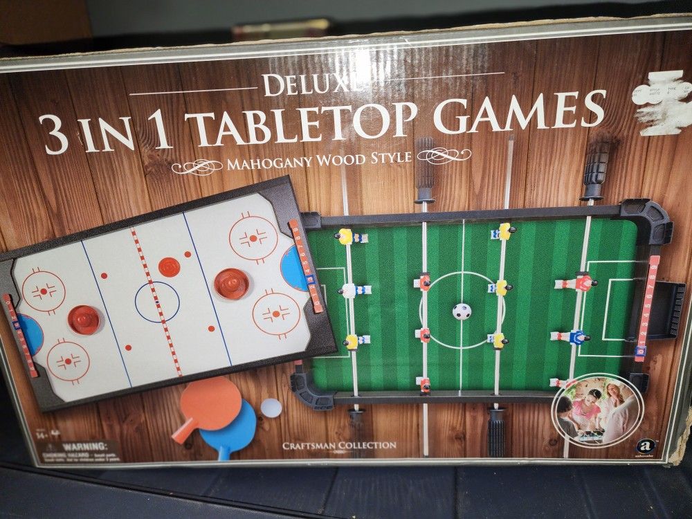 3 In One Table Game 