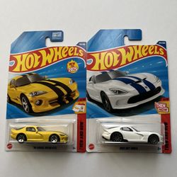 Hot Wheels Dodge Viper Bundle – Brand New | Then and Now