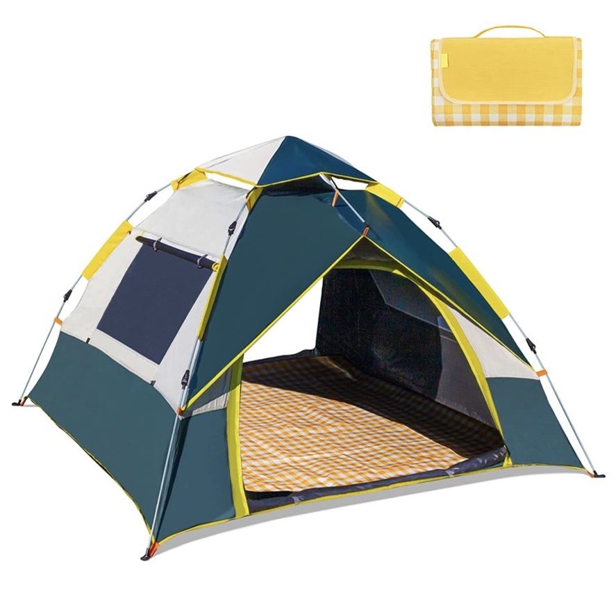 Family Camping Waterproof Tent, 79X79X57(Inches), Lightweight, UV  Resistant, Outdoor Camping Gear for Sale in Agoura Hills, CA - OfferUp
