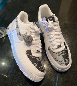 Custom Designer Fabric Air Force 1(Made To Order)