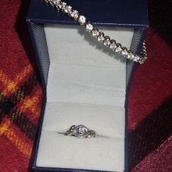Ring And Bracelet Set 