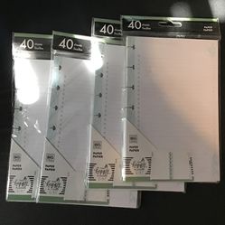 The Happy Planner Mini Filler Paper (12) & Planner Accessories Pack Lot $18