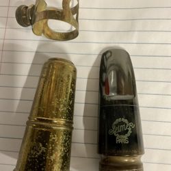 Selmer Paris Soloist D Vintage Alto Sax Mouthpiece w/ Cap & Ligature 