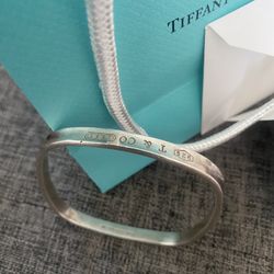 Tiffany & Co Circa 2001 1837 925 Square Bracelet 