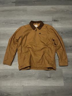 Wrangler Men’s Brown/Tan Detroit Style Zip Up Jacket