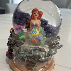 90’s Disney The Little Mermaid Musical Snow Globe 