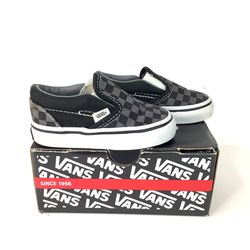 Vans Off The Wall Classic Toddler Slip-On Shoes Size 5.0 