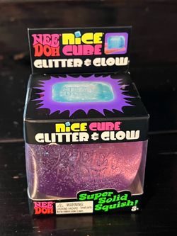 Needoh cube glitter and glow