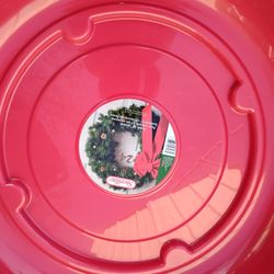 Wreath Storage Boxes  With Clear Tops