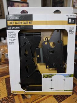 Post latch gate kit