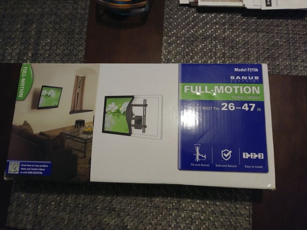 Sanus Full Motion Wall mount #F215b