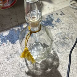 Old Cut Glass Decanter