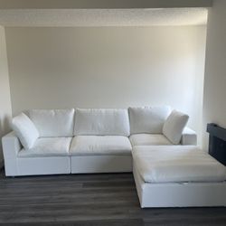 White Cloud New Sectional Couch 