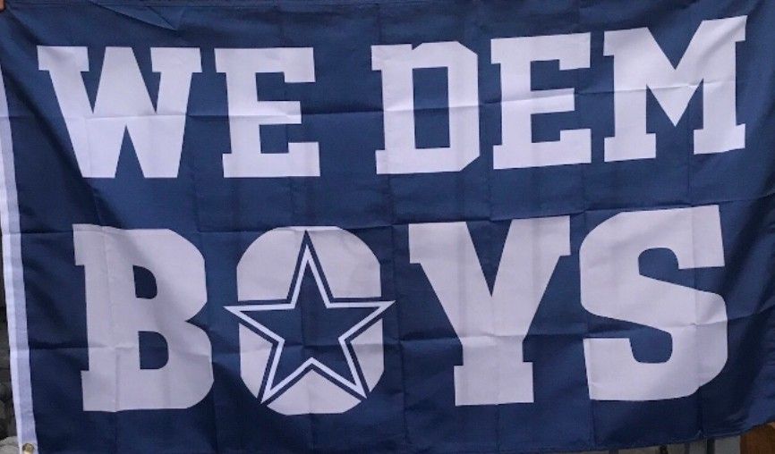 Cowboys Flag 5ftx3ft $20 Firm On Price