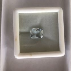 Aquamarine Scissor Cut