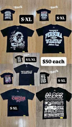 Awful lot of cough syrup tees bulk
