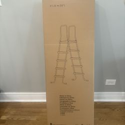 Above Ground Pool Ladder With Top Landing