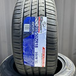 BRAND NEW SET OF TIRES 235/50r18 235/50/18