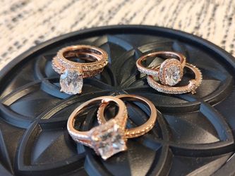 Rose Gold Ring Sets 4.5
