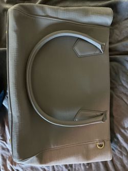 Dagne Dover Signature Classic Coated Canvas Tote