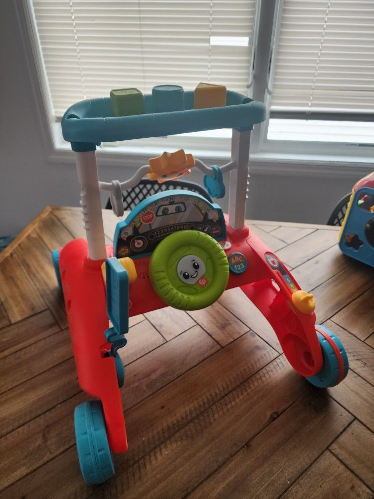 Fisher Price 2 Sided Steady Walker 