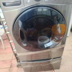 LG True Stream Gas Dryer Extra Big Load.