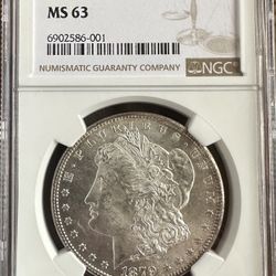 1879 S Morgan Silver Dollar
