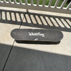 White Dang Skateboard