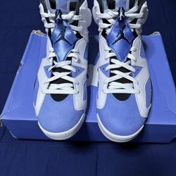 Jordan 6 Retro UNC Home 2022  Size 12