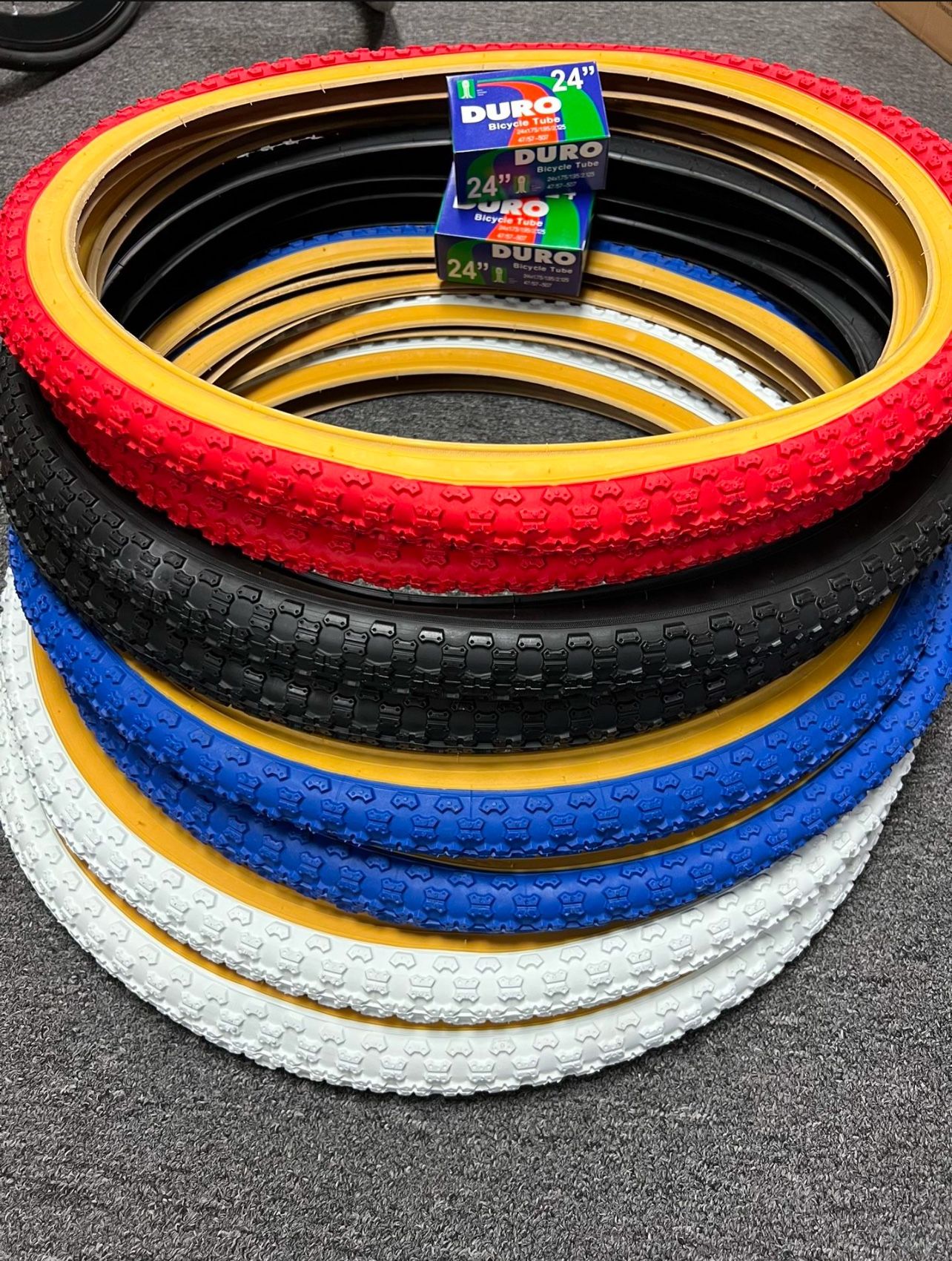 24x1.75” Duro Bmx Tire $34.88 A Pair with Tubes