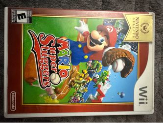 Wii Video Game Wii Mario Super Sluggers