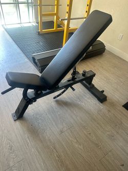 Bench press workout  home gym