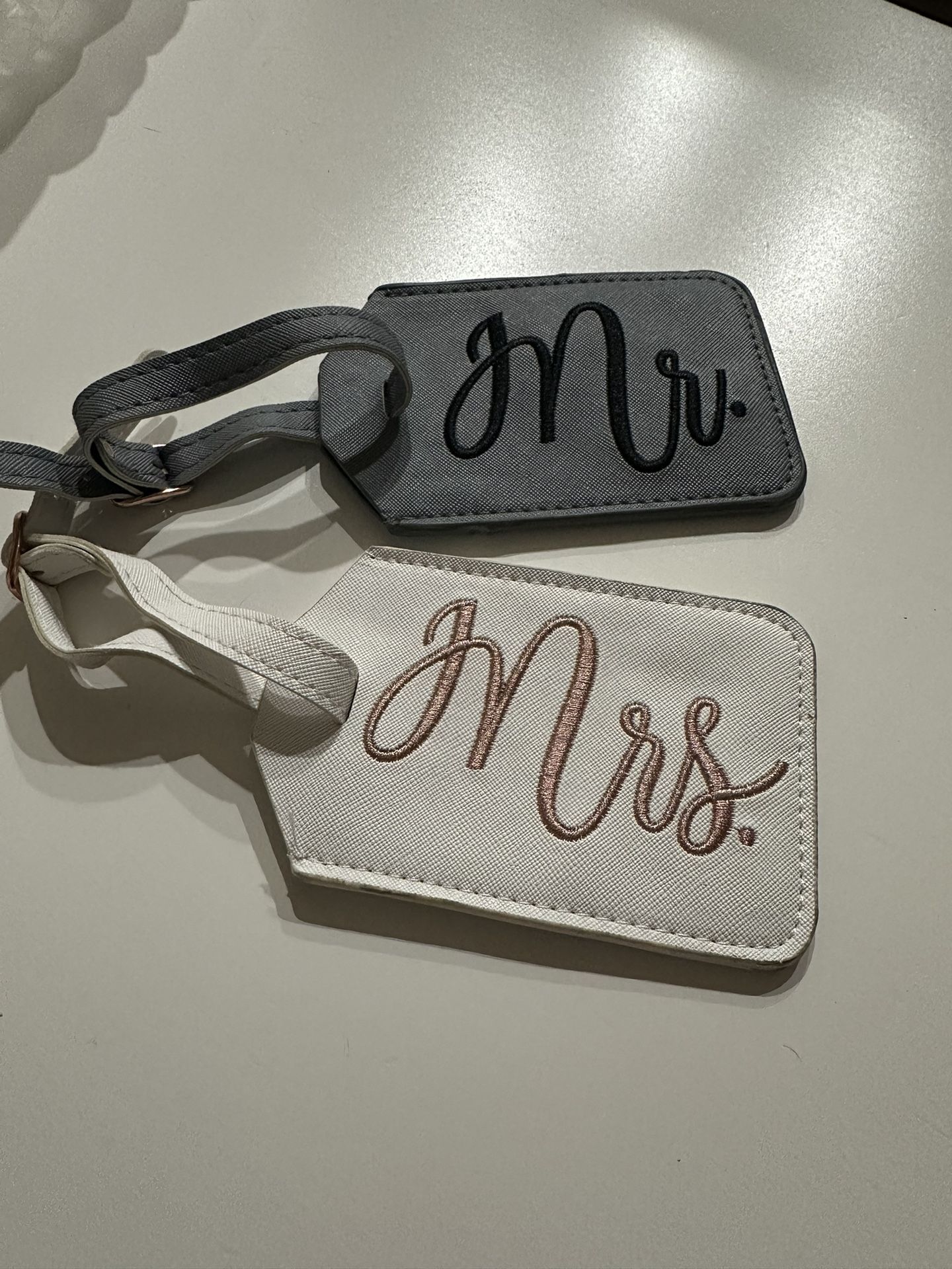 Luggage Tags - Mr. And Mrs.