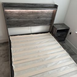 Bedroom Set | Queen Size Bed Frame | Dresser | Drawer 