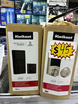 Kwikset signature series deadbolt with home connect