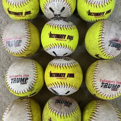 12 EVIL softballs built to be the farthest flying slow pitch balls