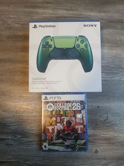 Ps5 controller and game