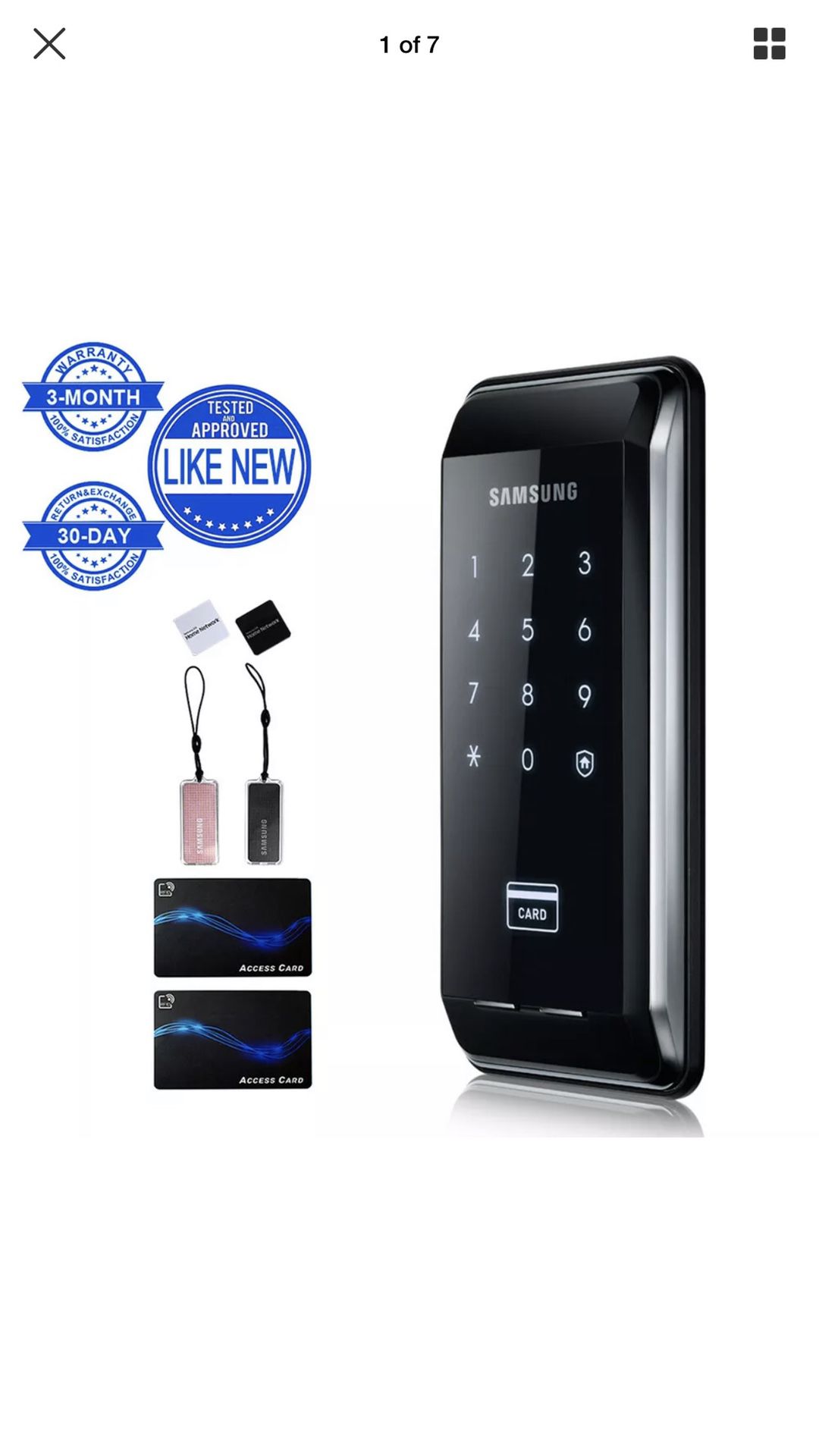 Samsung Digital Door Lock Installation available