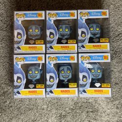 Funko Pop! Disney Hades Diamond  Hot Topic Exclusive
