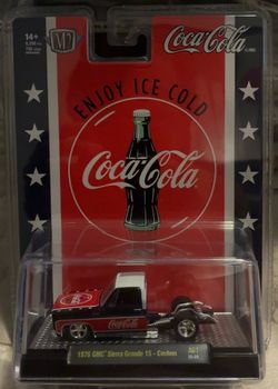 🔥 M2 Coca-Cola Collector Duo! Opening Doors! GMC Sierra + Chevy Nova – Sealed 🔥