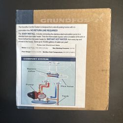GRUNDFOS 595916 UP15-10SU7P TLC Comfort Hot Water Recirculation Pump 1/25HP  NEW for Sale in Scottsdale, AZ - OfferUp