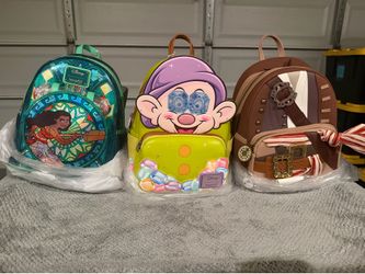 Various Loungefly Backpacks NWT