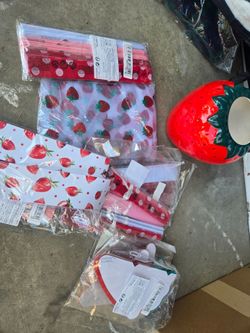 Strawberry Party supplies "Berry Sweet"