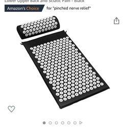Accupunctire Mat And Pillow