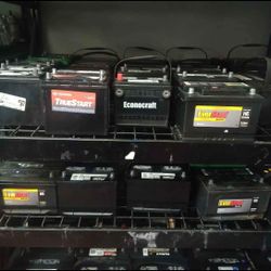 Refurbished Car And Truck Batteries 