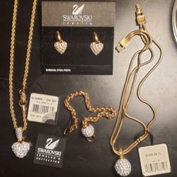 Vintage Swarovski Pave Jewelry NWT