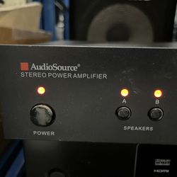 AudioSource Audio Source AMP100VS Channel Amplifier - Black