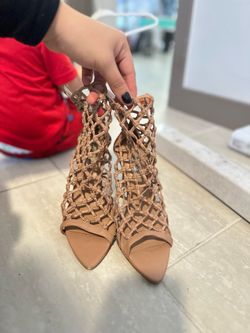 Steve Madden booties open toe