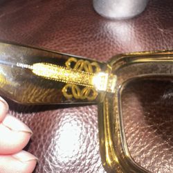 loewe sunglasses for women , worne once 