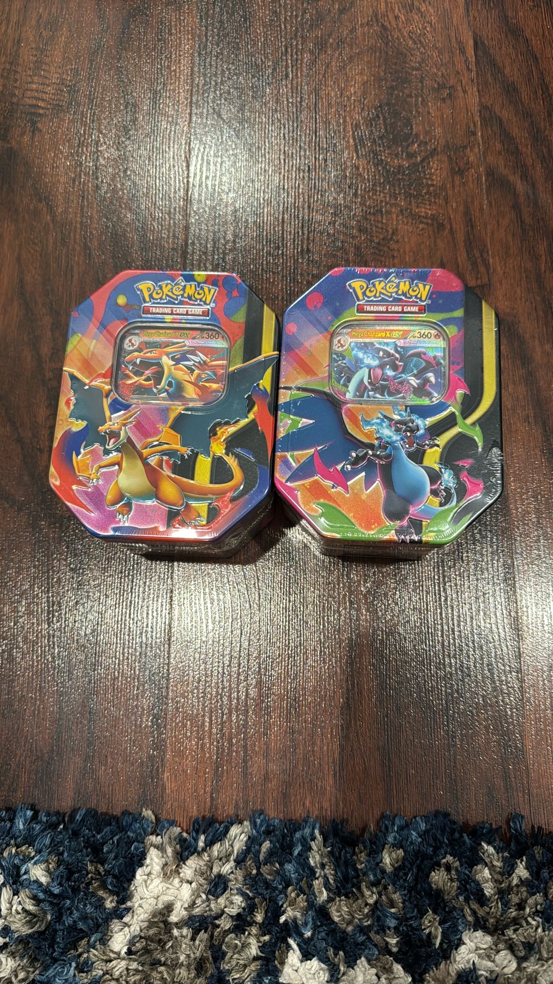 Mega Charizard Tin Pokemon Cards